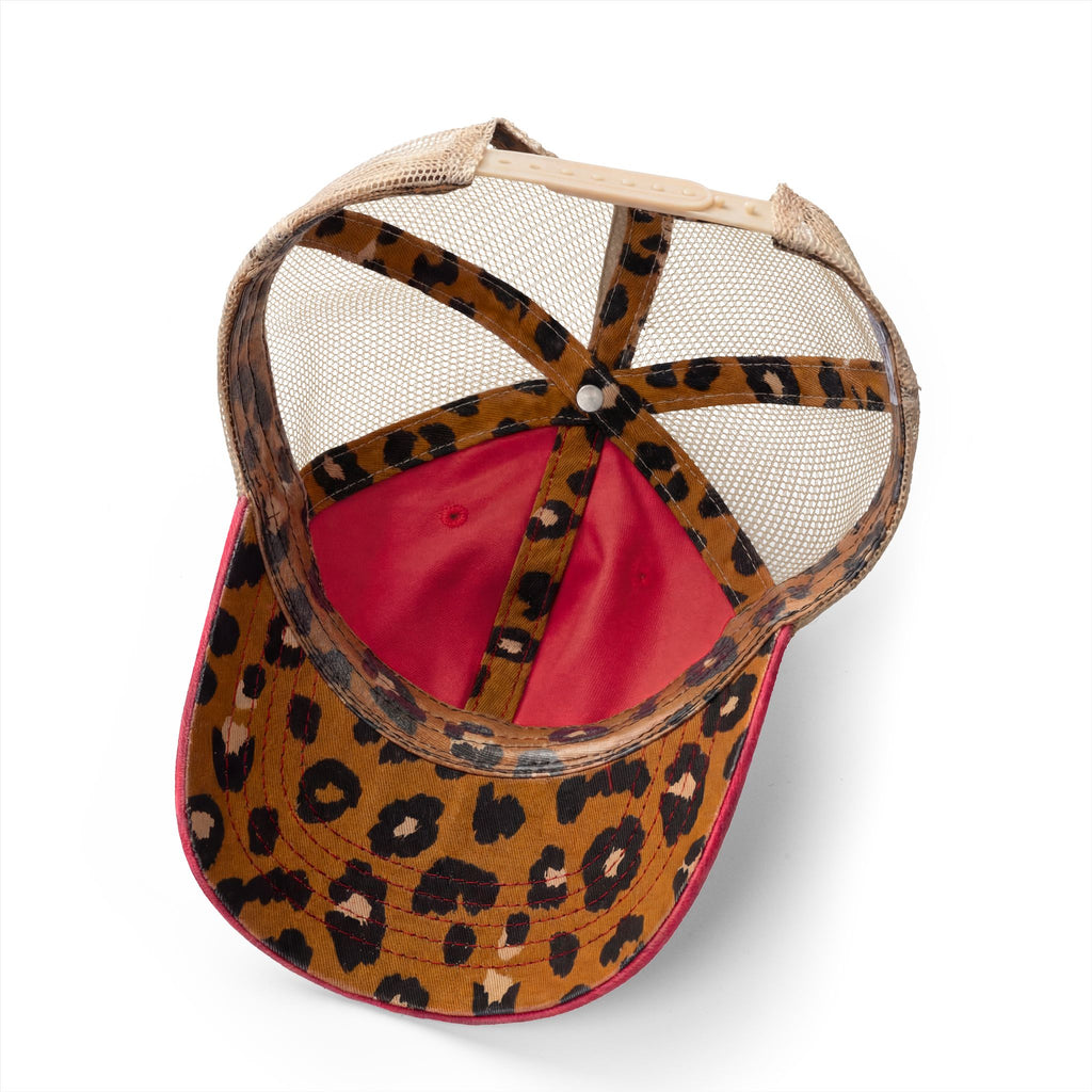 Women's Washed Mesh-Back Cap (White)