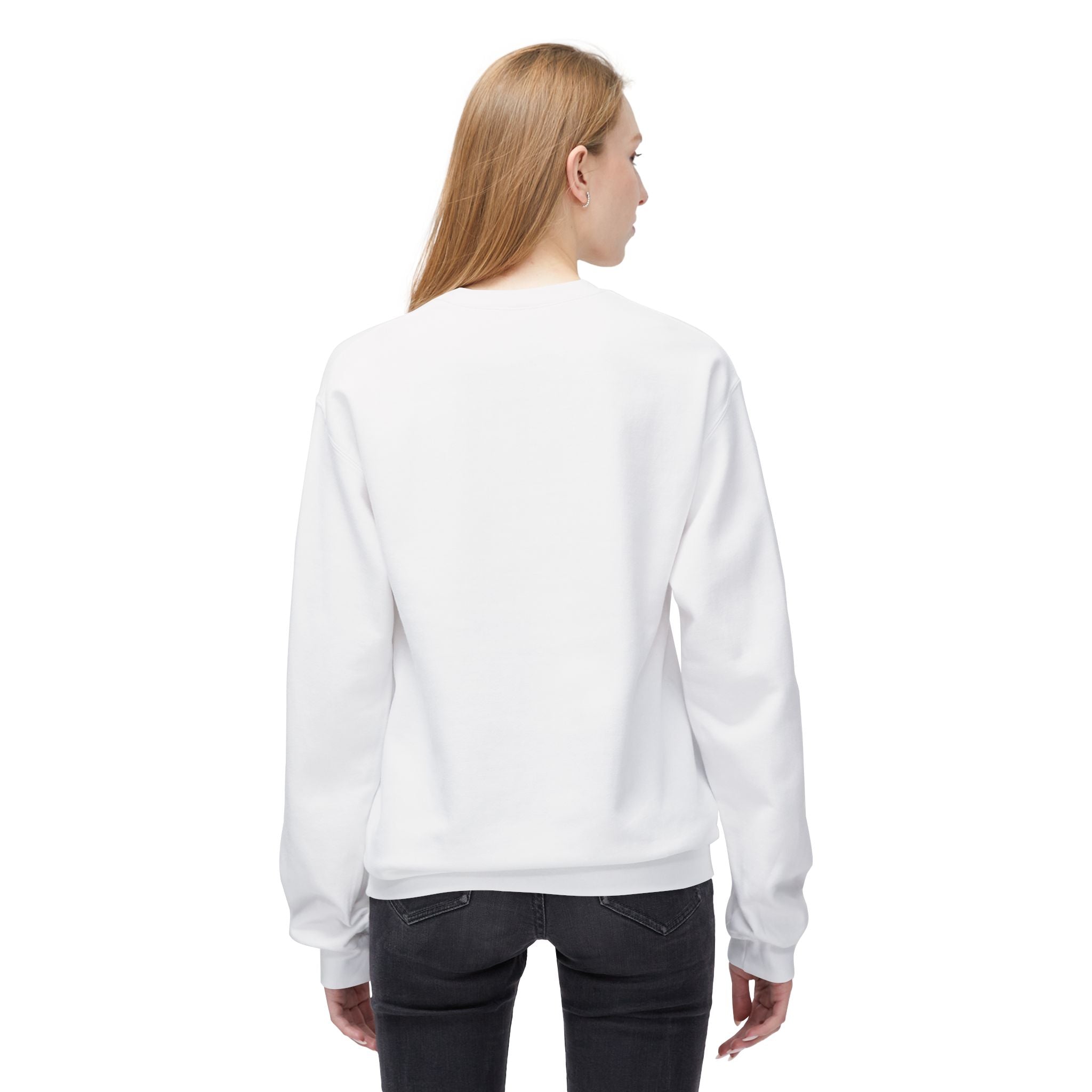 Midweight Softstyle Fleece Crewneck Sweatshirt (GREY)
