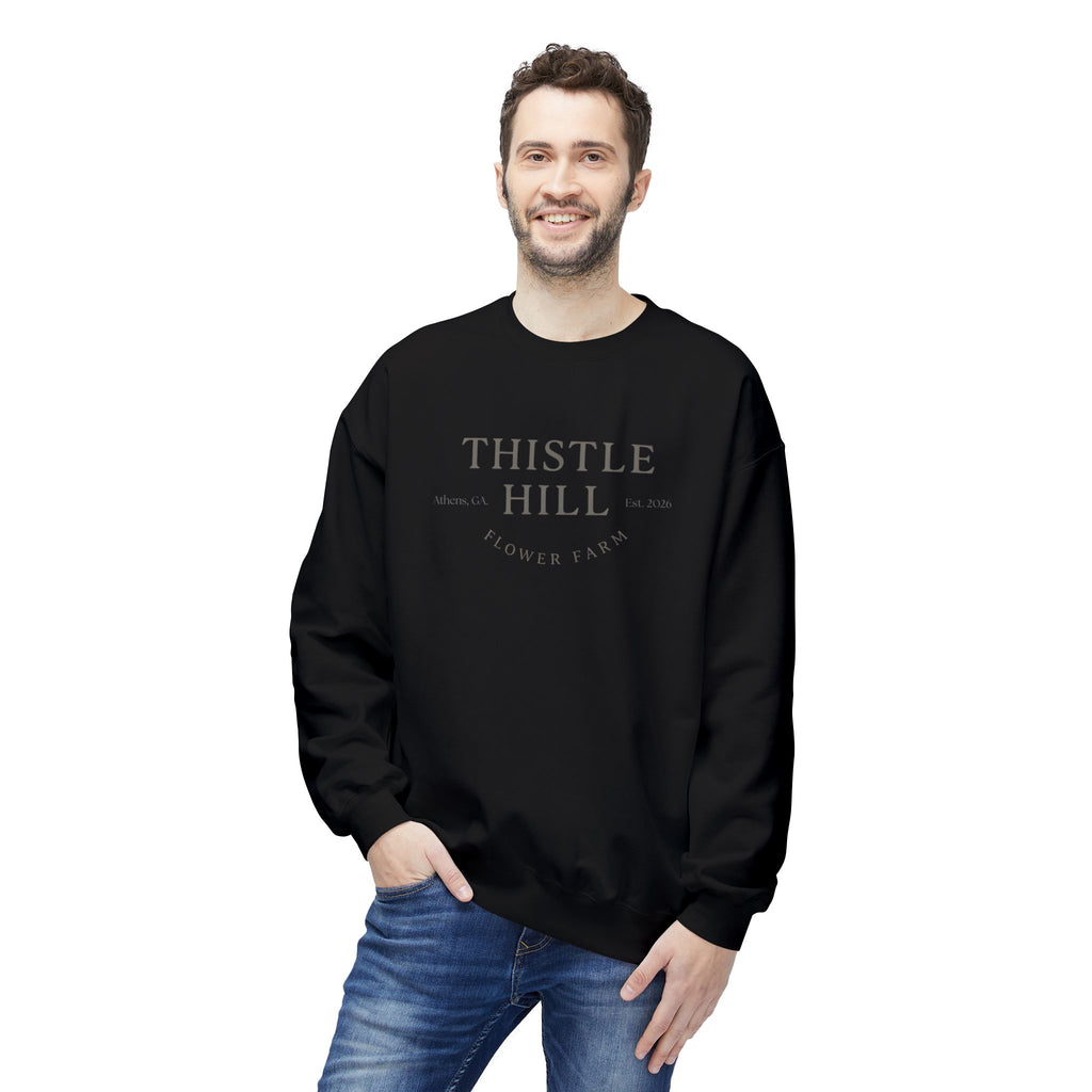 Midweight Softstyle Fleece Crewneck Sweatshirt (GREY)