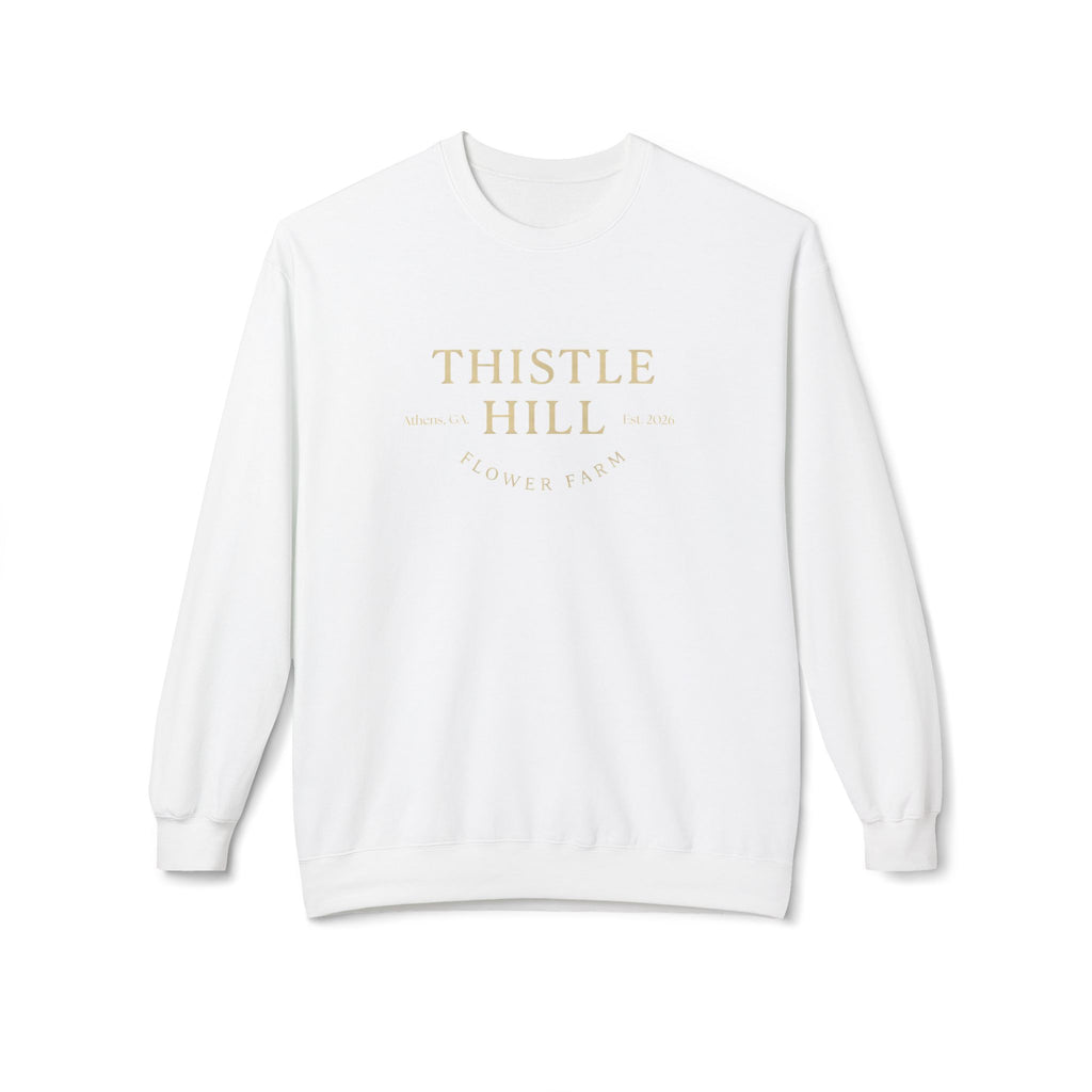 Midweight Softstyle Fleece Crewneck Sweatshirt (TAN)