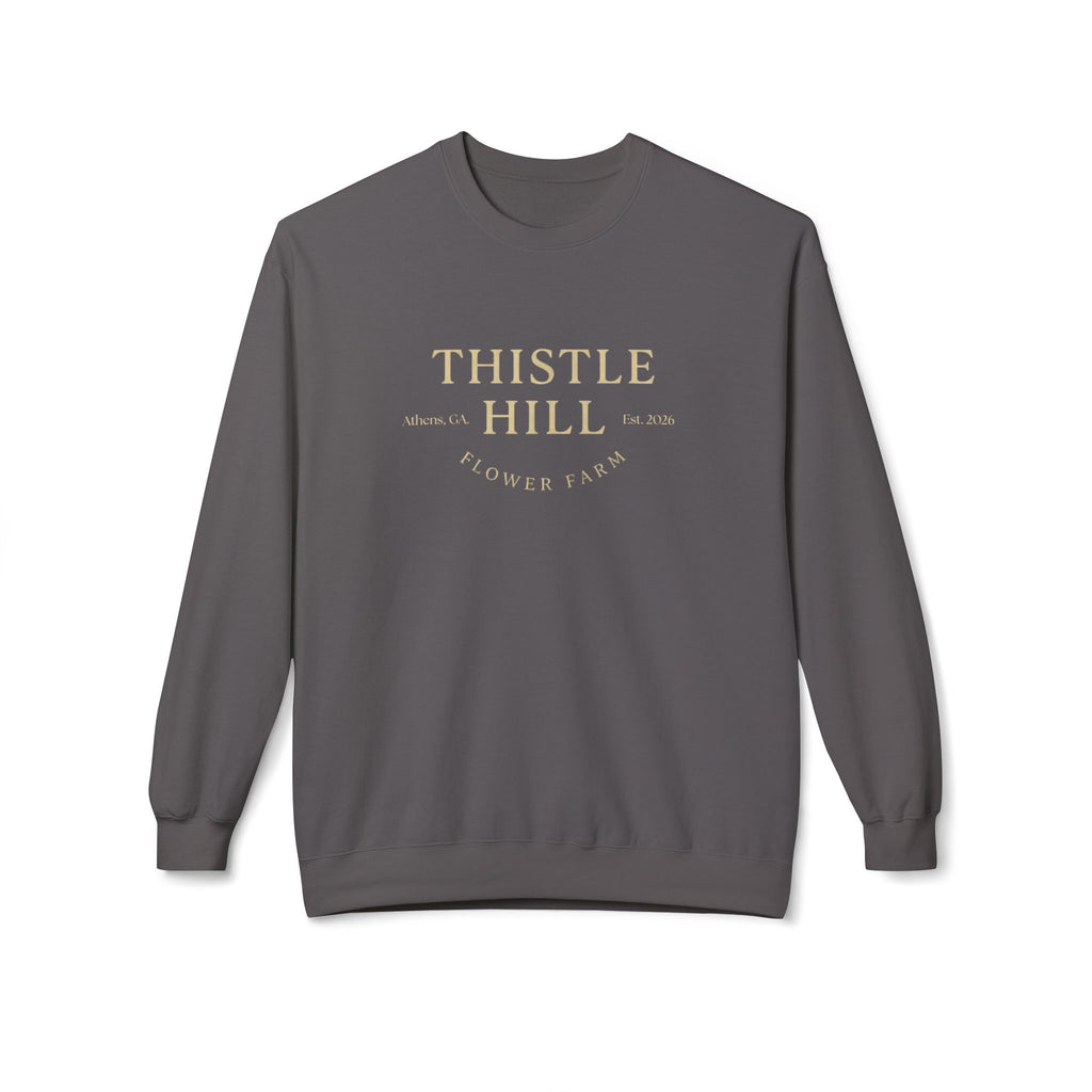 Midweight Softstyle Fleece Crewneck Sweatshirt (TAN)