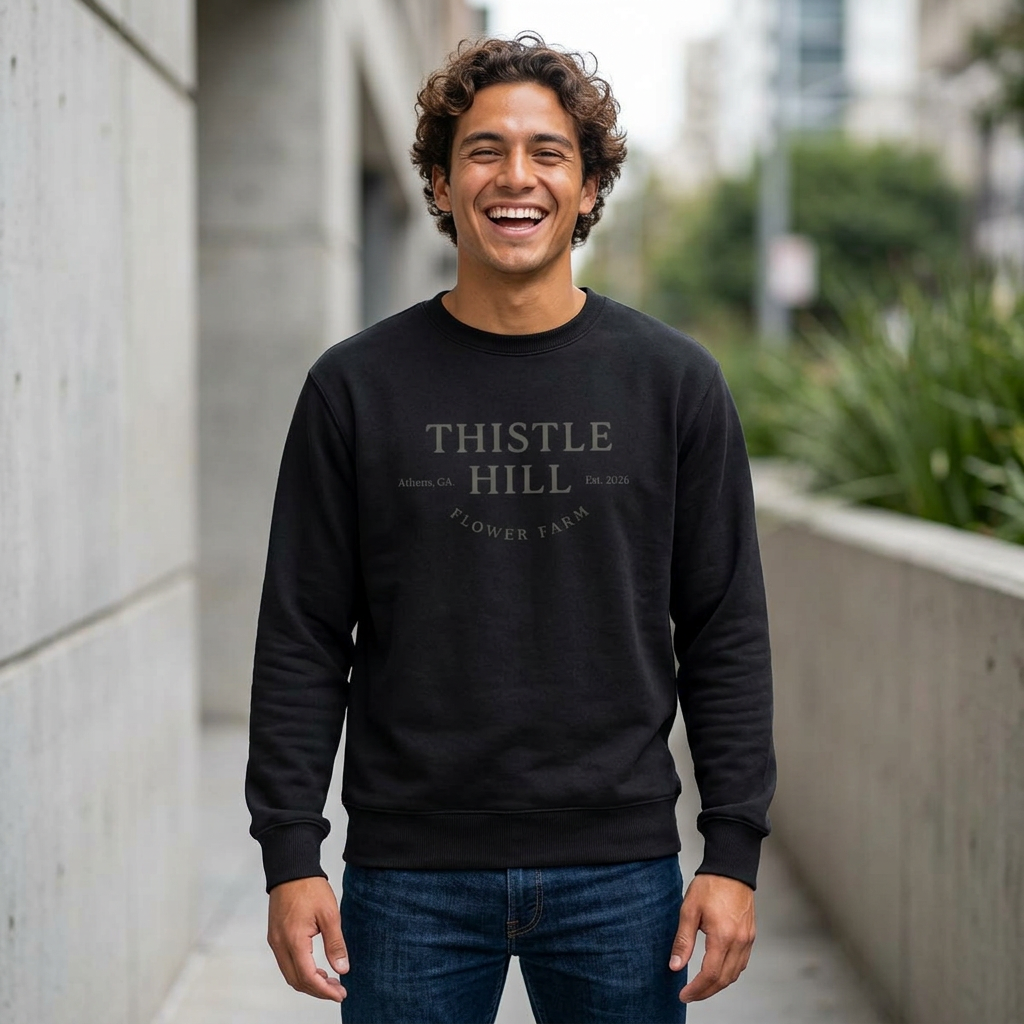 Midweight Softstyle Fleece Crewneck Sweatshirt (GREY)