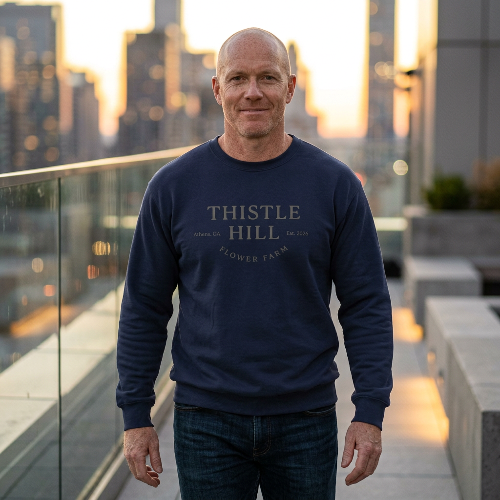 Midweight Softstyle Fleece Crewneck Sweatshirt (GREY)