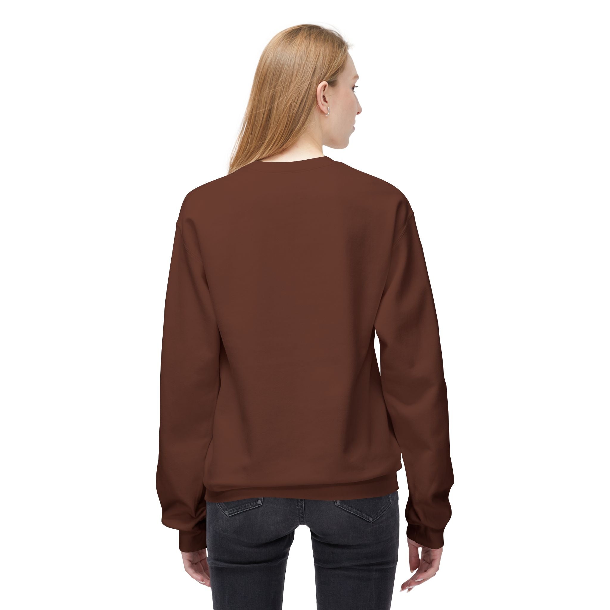 Midweight Softstyle Fleece Crewneck Sweatshirt (TAN)