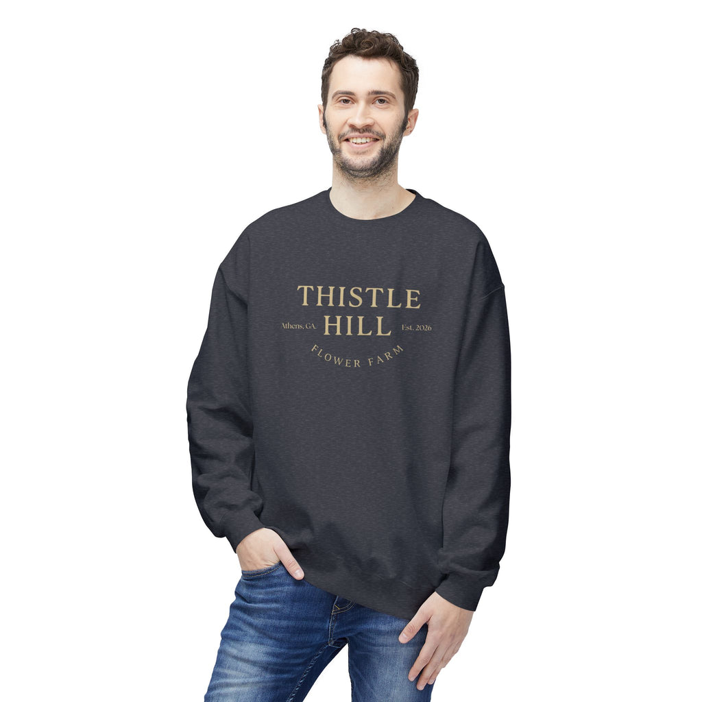 Midweight Softstyle Fleece Crewneck Sweatshirt (TAN)