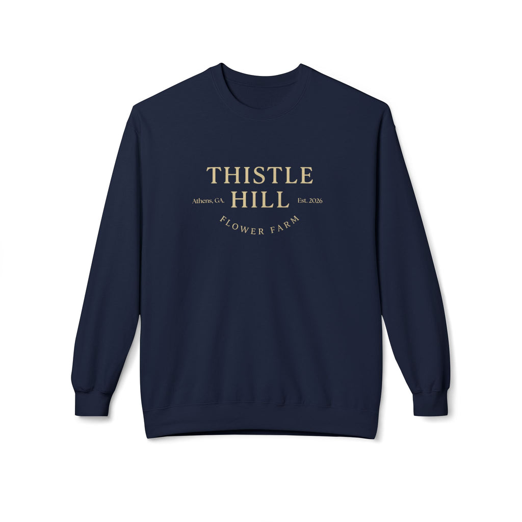 Midweight Softstyle Fleece Crewneck Sweatshirt (TAN)