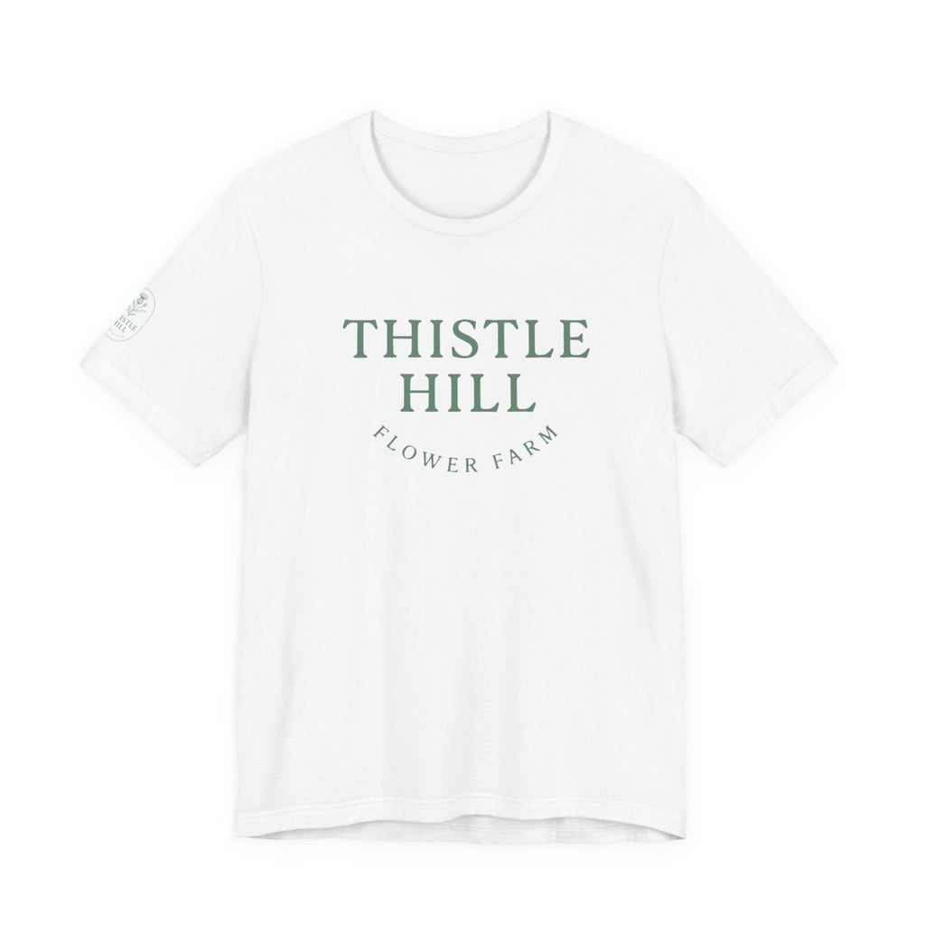 Thistle Hill Flower Farm Tee — Vintage Garden Logo T‑Shirt